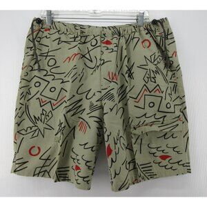 VGT Paradise Found Shorts One Size Hawaiian 90s Abstract Resortwear *